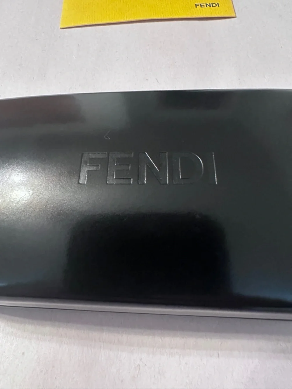 Fendi Maroon Logo-Print Frames - New